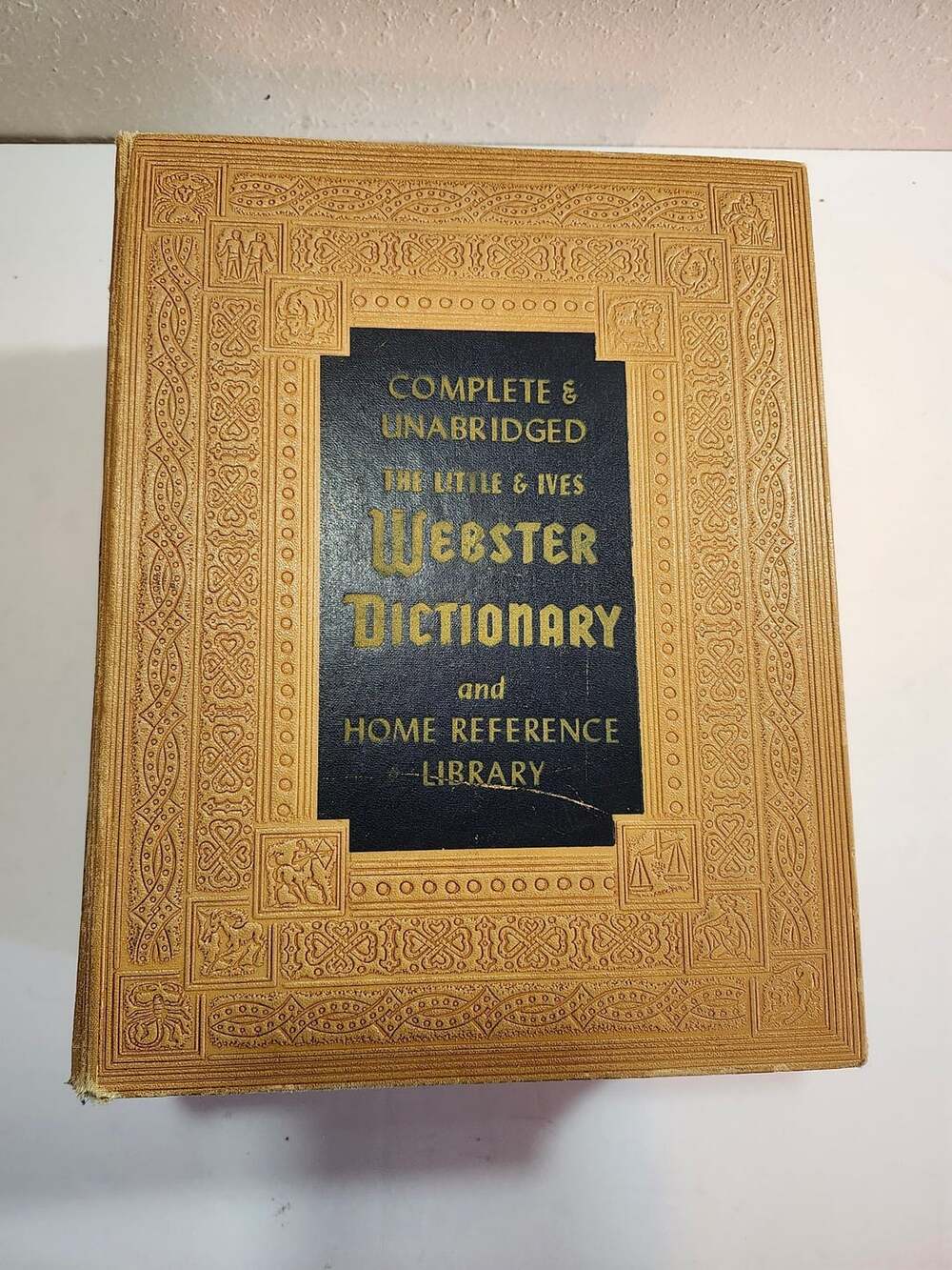 The Little & Ives Webster Dictionary and Home Reference Library Unabridged